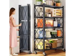 Kitchen Rack/Storage Rack 5tier With Wheels