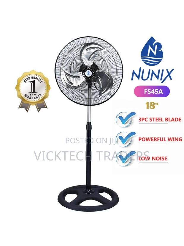 Fan 18 Inches Nunix Standing Fan - main view