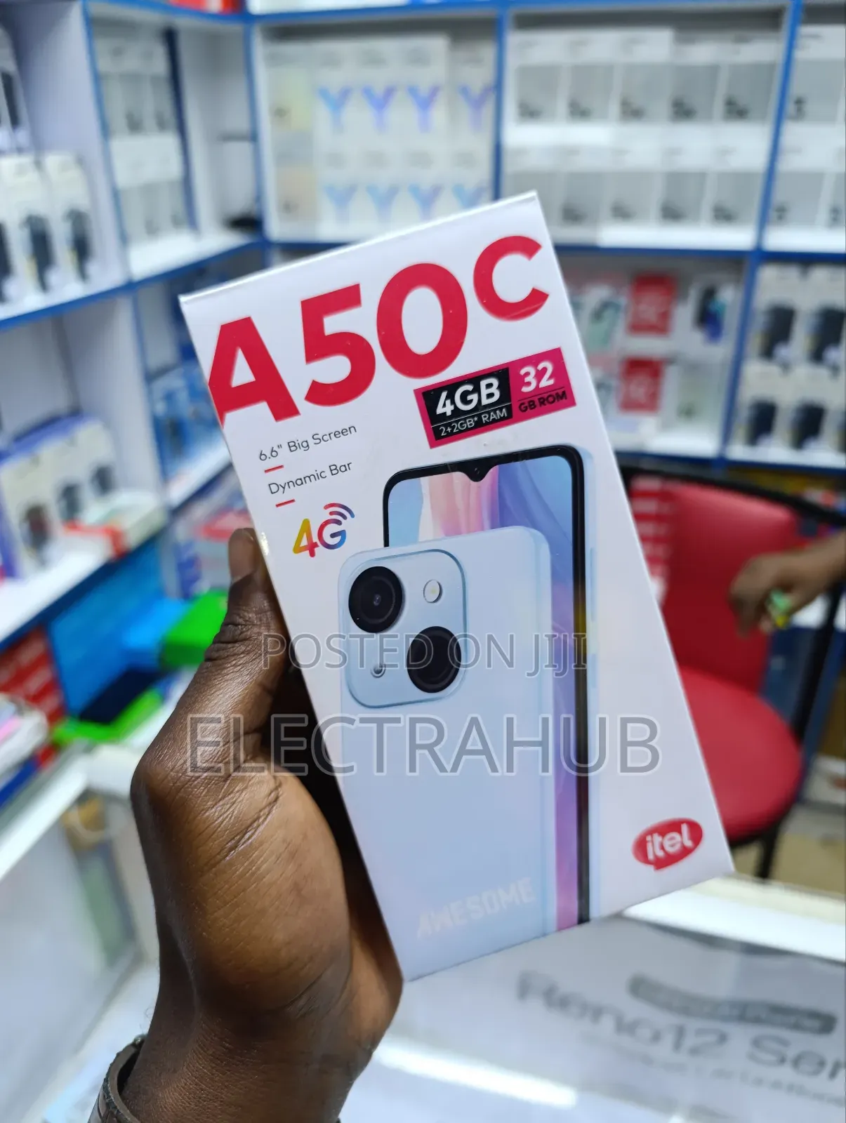 New Itel A50C 32 GB Black