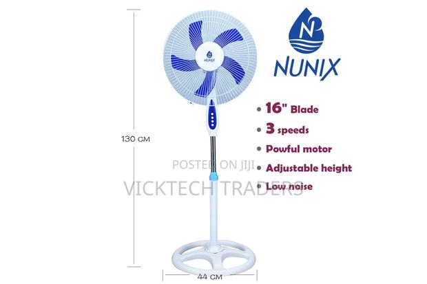 Stand Fan 16 Inches Nunix Standing Fan