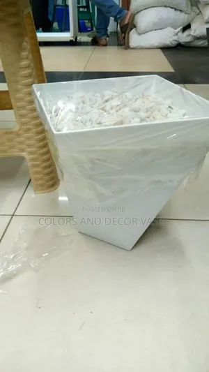 Hard Plastic Vase Available in Variety of Designs