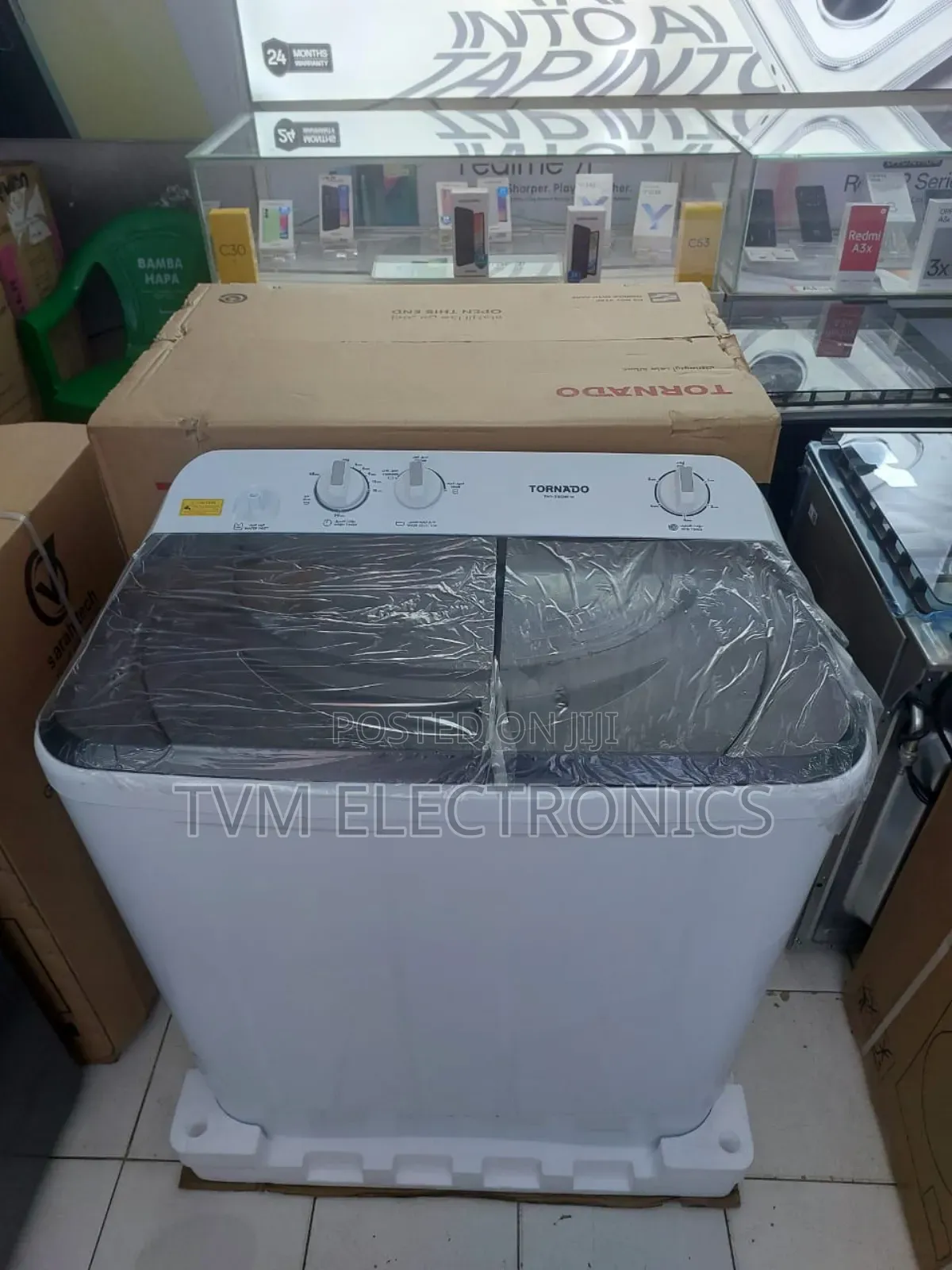 Tornado Washing Machine Semi Automatic 10kg TWH-Z10dne,White