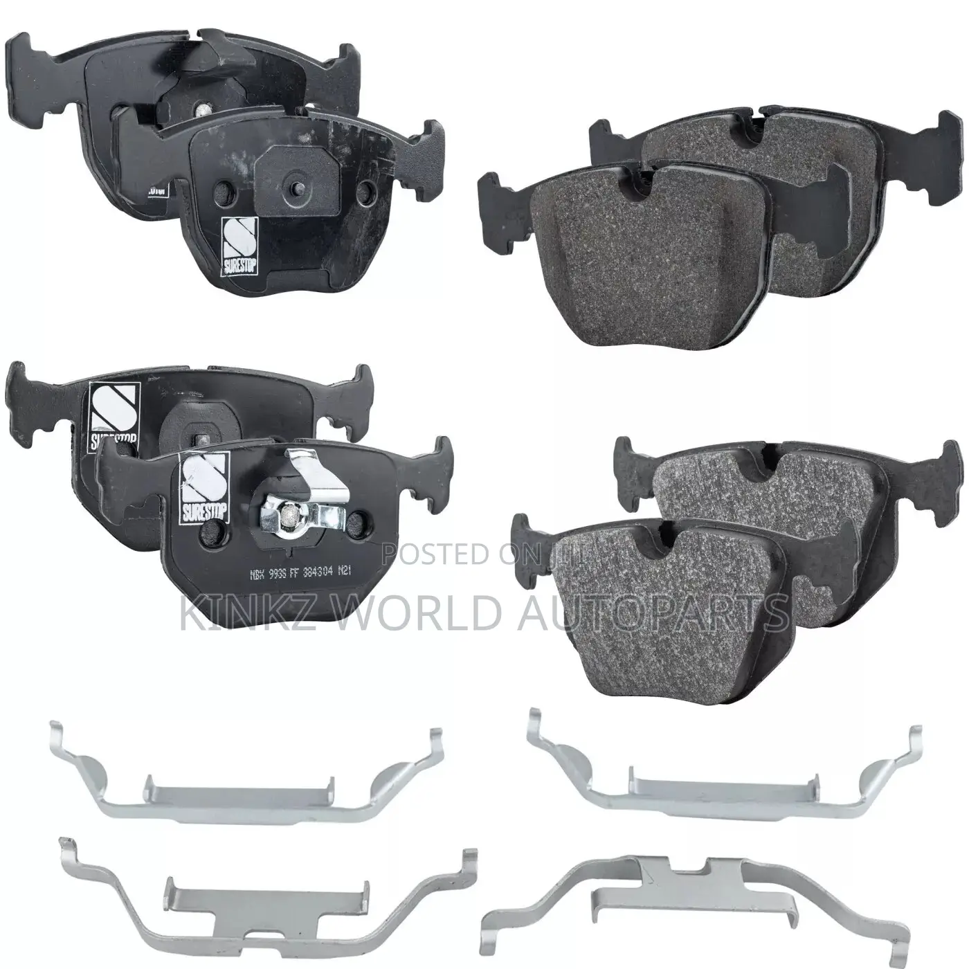 Genuine BMW X3 Rare Brake Pad Set 2004-2010 34113404362