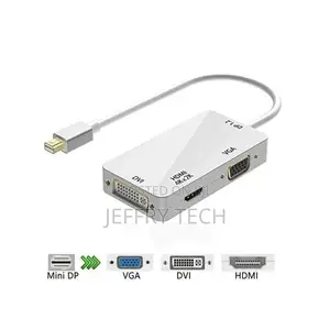 Mini Displayport to VGA Hdmicompatible Dvi Adapter Conver