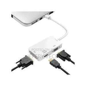 Mini Displayport to VGA Hdmicompatible Dvi Adapter Conver