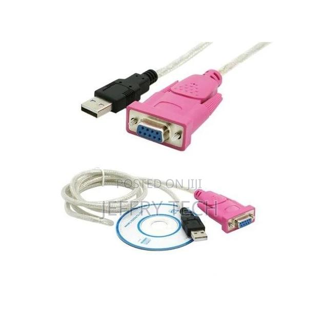 USB to Female RS232 DB9 Adapter 9-Pin Serial Cable