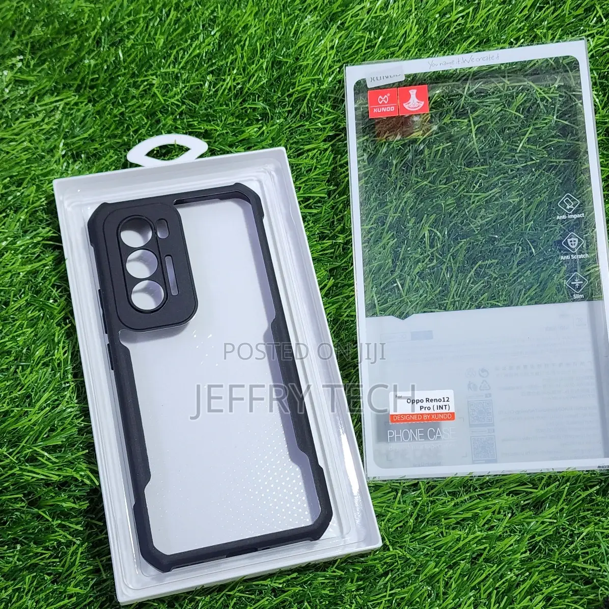 OPPO Reno 12 Pro 5G Premium Quality Transparent Xundd Cover