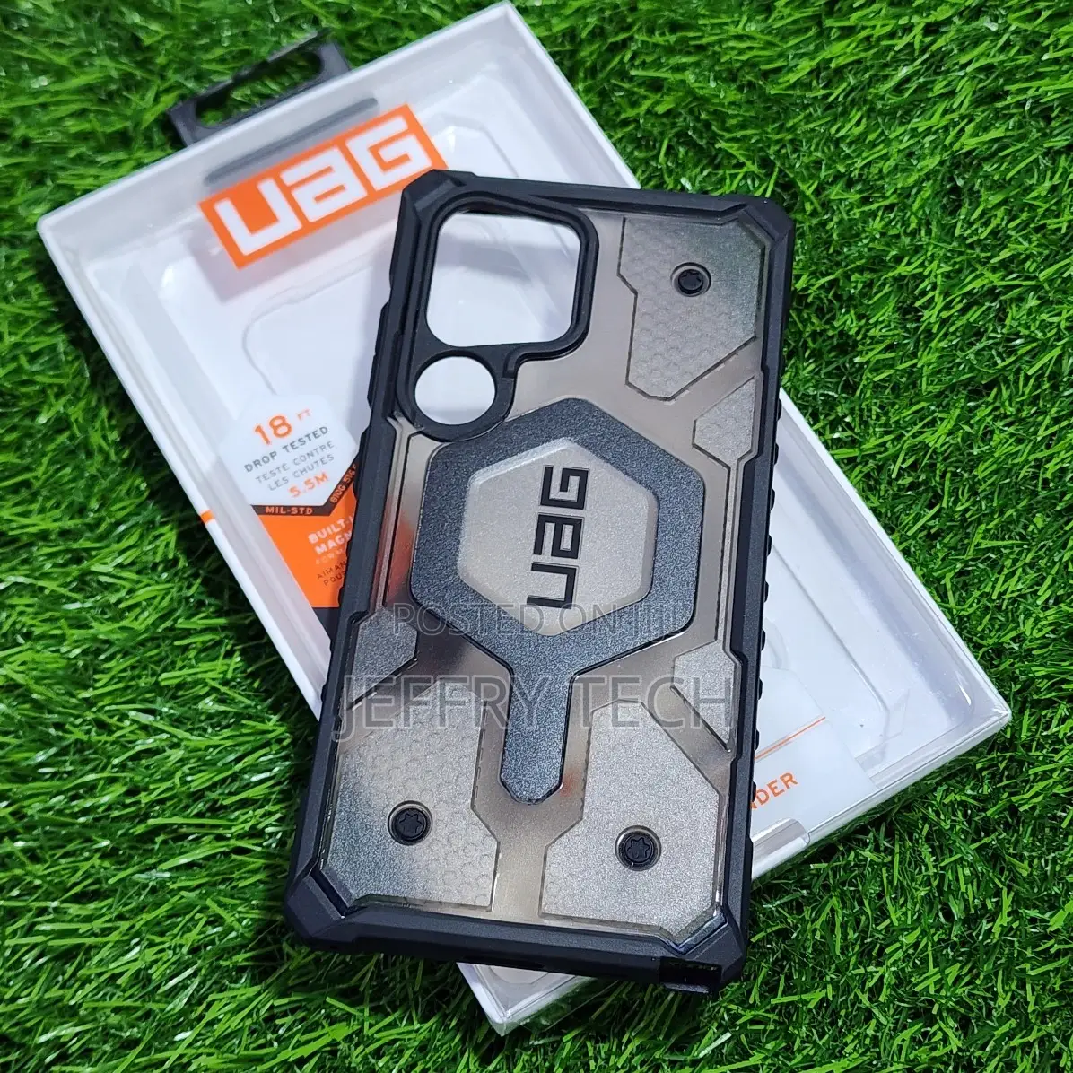 Samsung S24 Ultra Premium Armor Back Cover With Magsafe