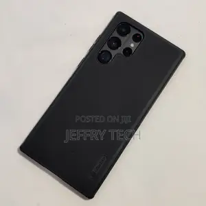 Samsung S22 Ultra 5G Black Nilicon Back Cover Nilkin