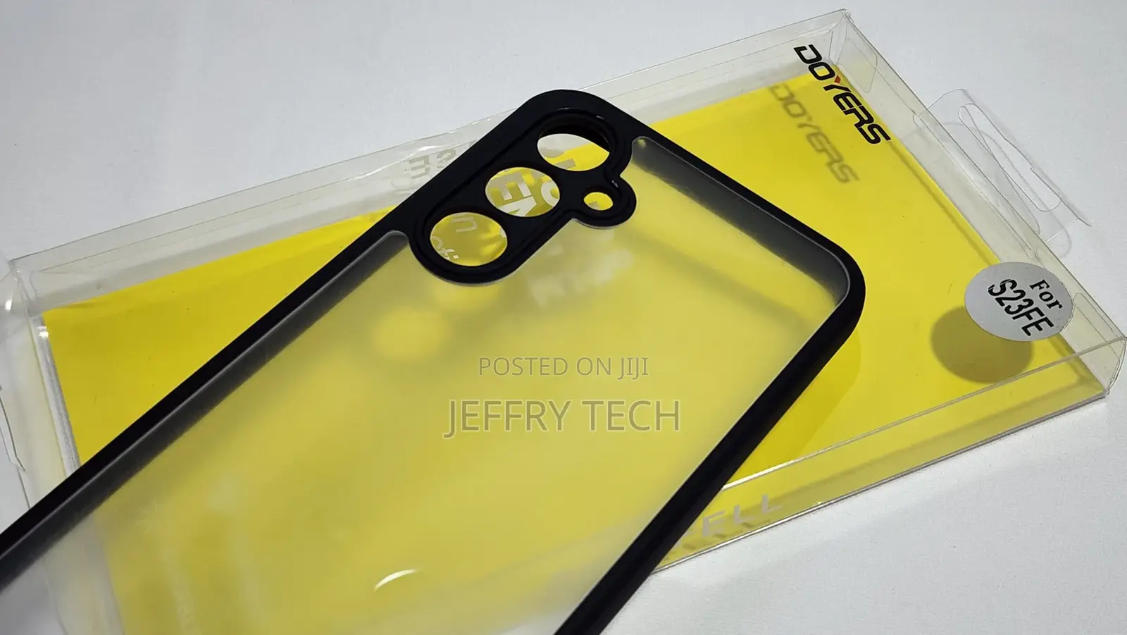 Samsung S23 FE Premium Transparent Back Cover