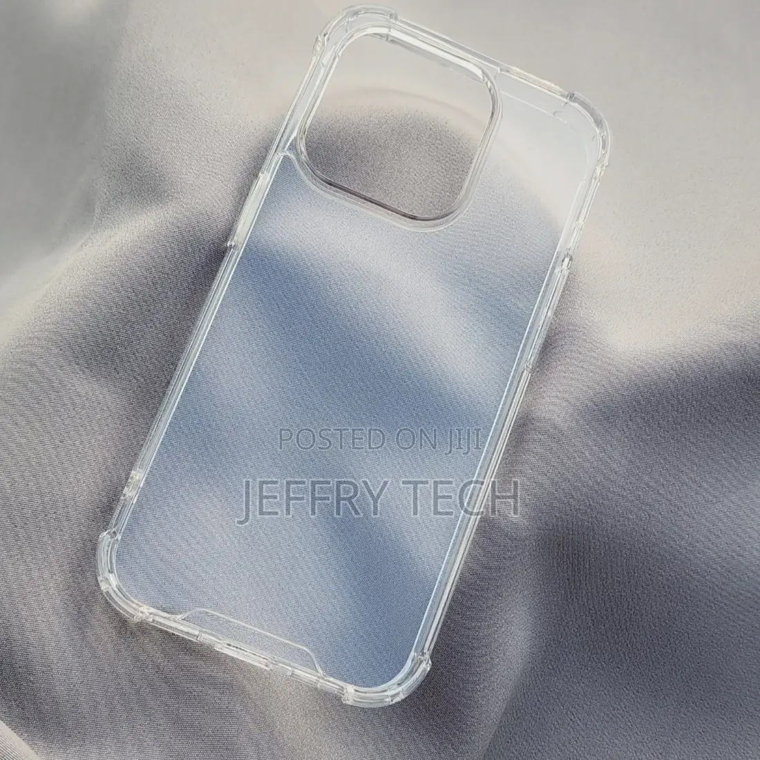 iPhone 15 Pro Max Crystal Clear Transparent Back Cover