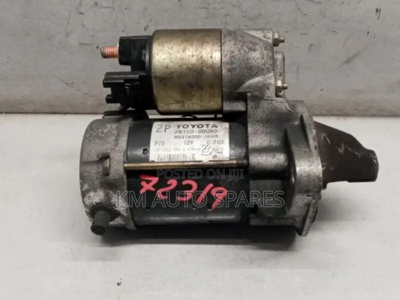 Toyota 4A Starter Motor for Corolla, Carina, Corona, Carib.