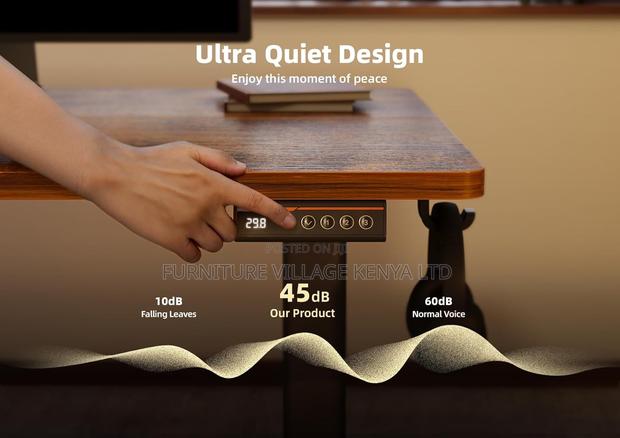 Electric Standing Desk, Adjustable Height (160CM X 70CM) - thumbnail 7