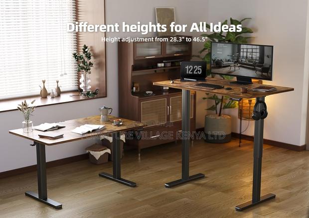 Electric Standing Desk, Adjustable Height (160CM X 70CM) - thumbnail 4