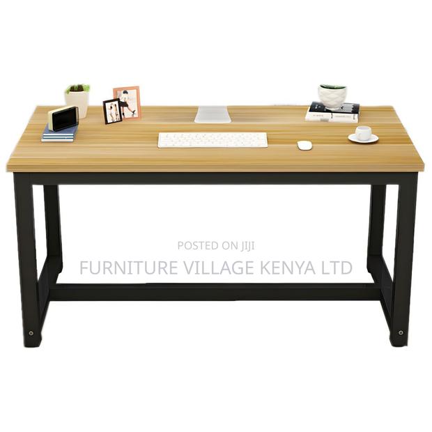 Home Office Desk; 120cm Generic Computer Table in Brown - thumbnail 6