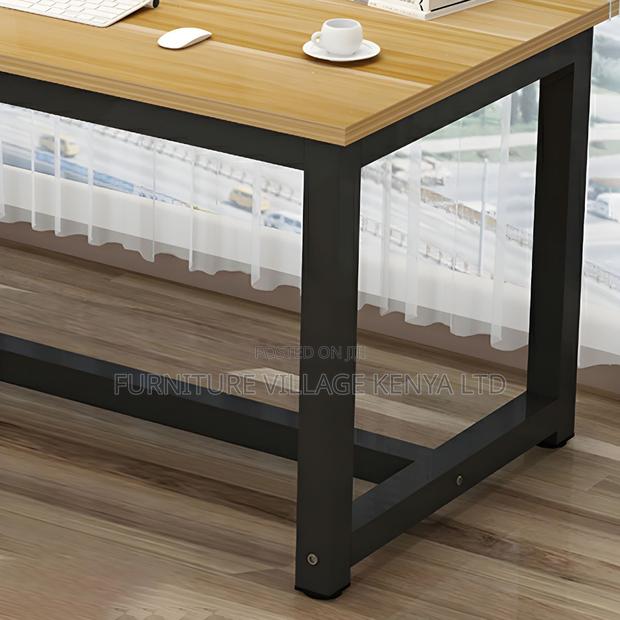 Home Office Desk; 120cm Generic Computer Table in Brown - thumbnail 7