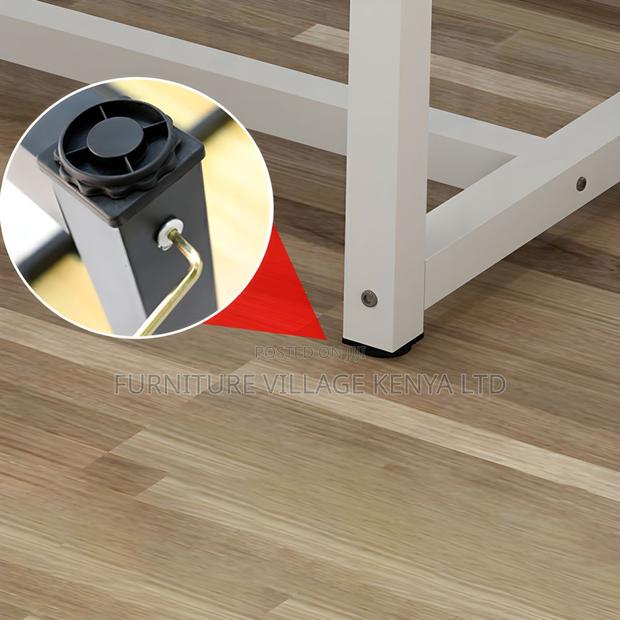 Home Office Desk; 120cm Generic Computer Table in Brown - thumbnail 5
