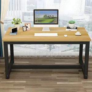 Home Office Desk; 120cm Generic Computer Table in Brown