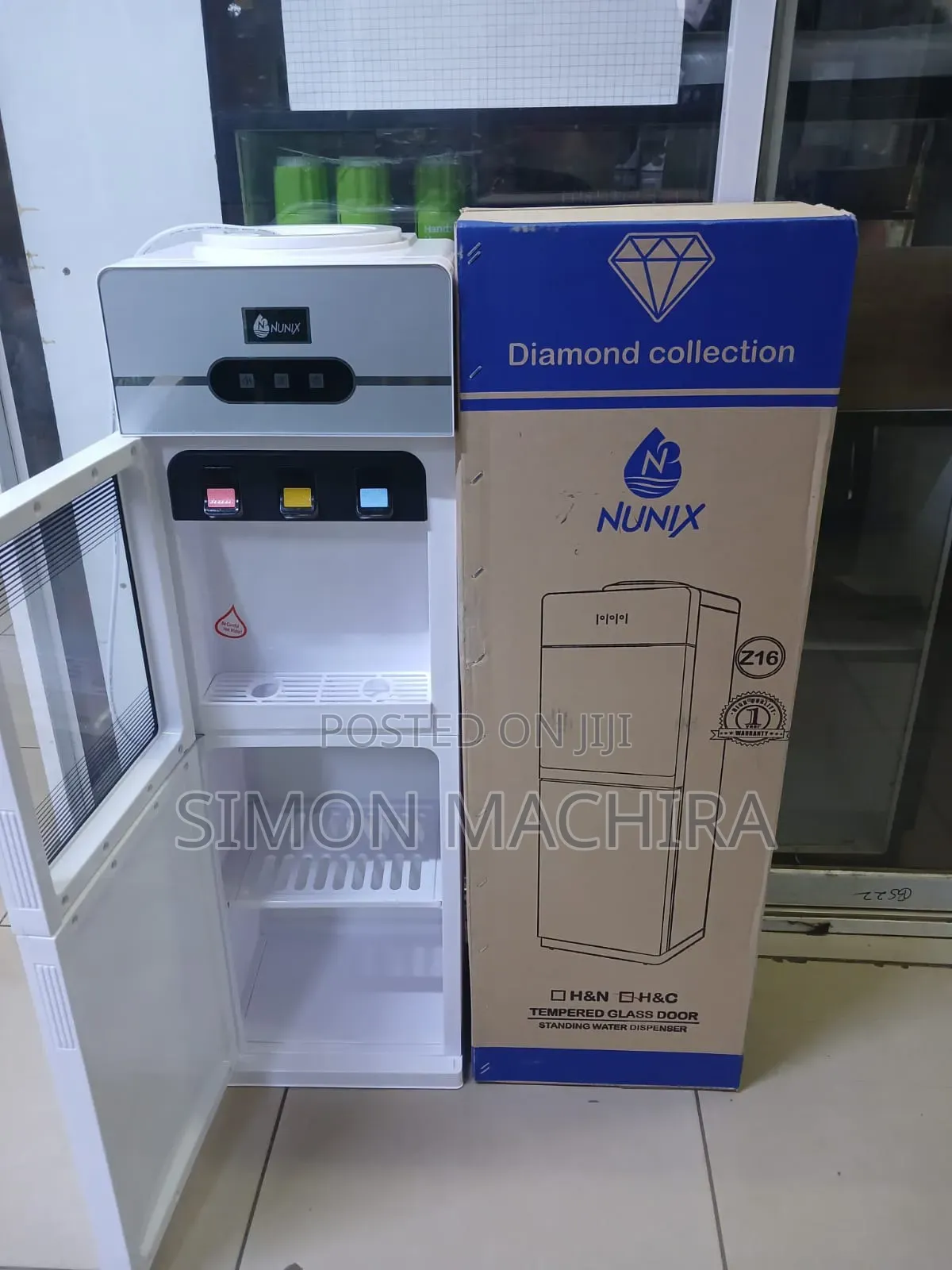 Nunix Dispenser Top Load Hot and Cold