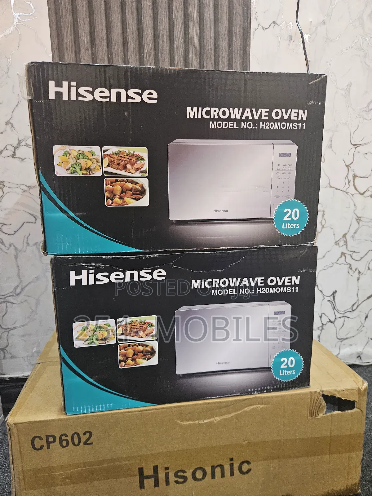 Hisense 20L Microwave H20MOMS11 (Silver