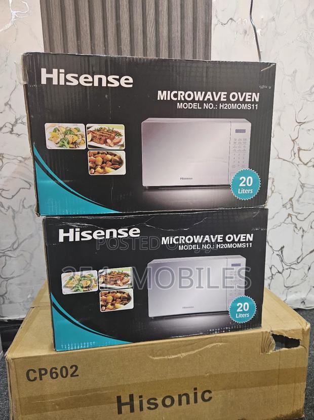 Hisense 20L Microwave H20MOMS11 (Silver