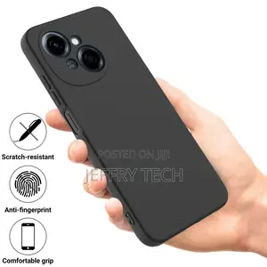 Tecno Pop 9 / Spark Go 1 Pure Color Liquid Silicone Shockpro