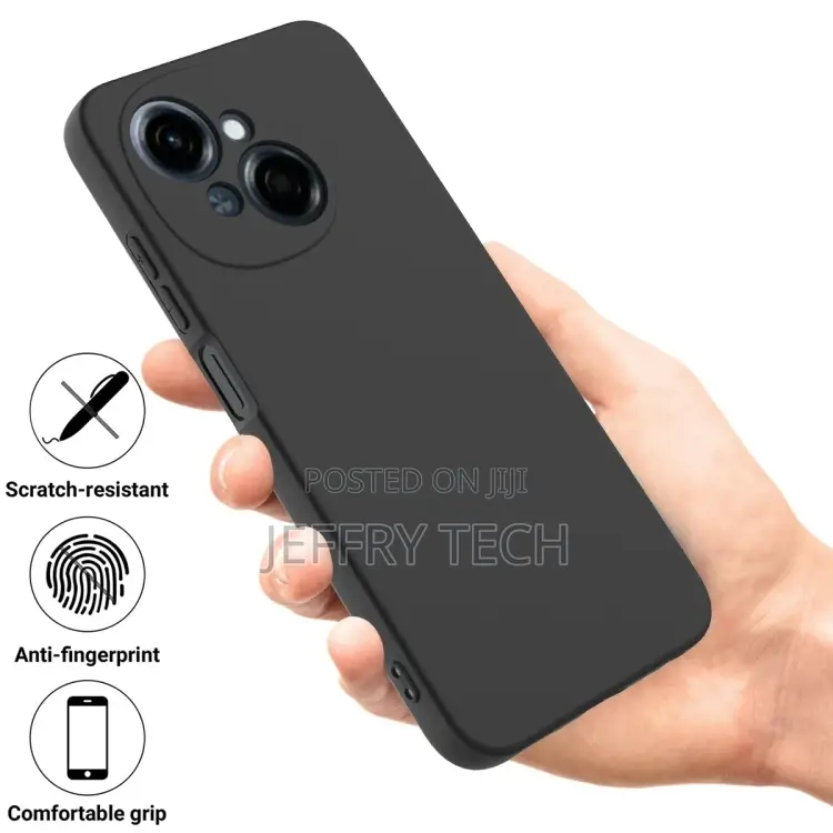 Tecno Pop 9 / Spark Go 1 Pure Color Liquid Silicone Shockpro
