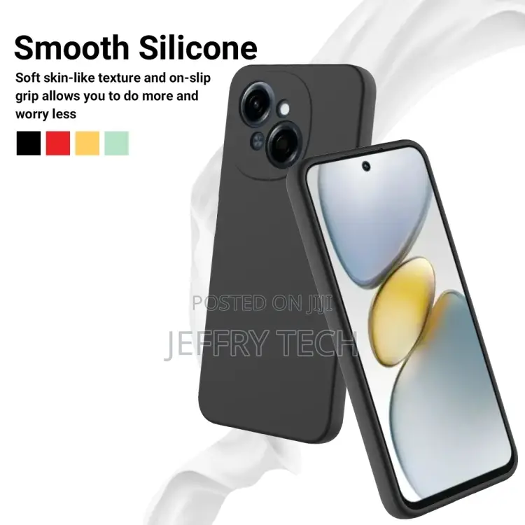 Tecno Pop 9 / Spark Go 1 Pure Color Liquid Silicone Shockpro