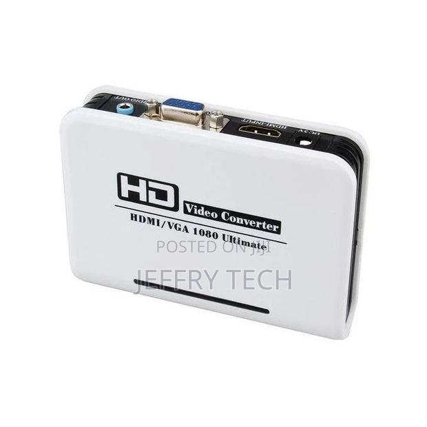 HDMI to VGA Adapter Digital to Analog Video Audio Converter - thumbnail 2
