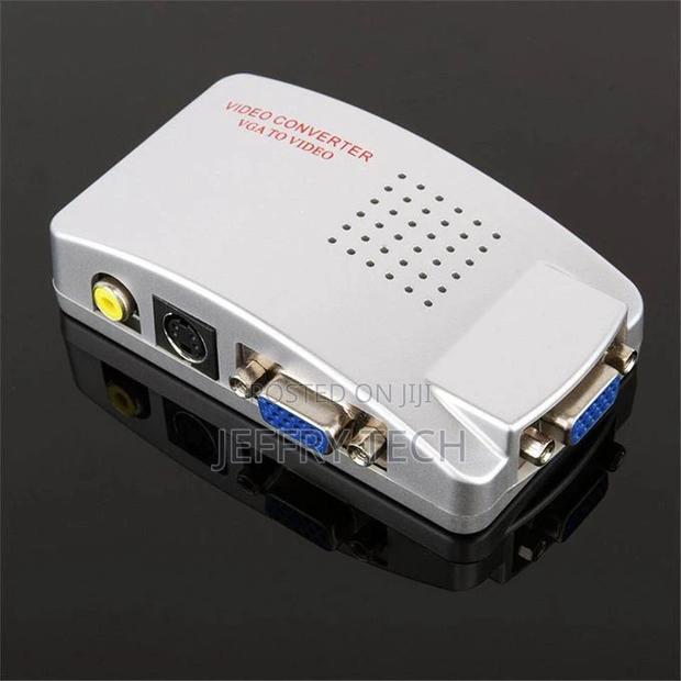VGA to AV / S-Video / RCA Composite Video Converter - Silver - thumbnail 4