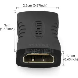 Adapter (19 Pin HDMI, 19 Pin HDMI, Female Connector / Female