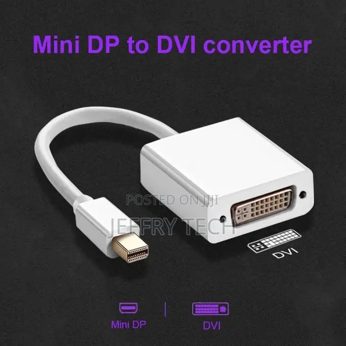 Mini Display to DVI 24+5 Adapter for Macbook Air