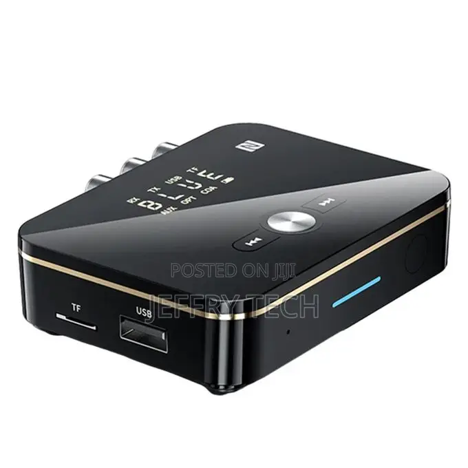 Bluetooth 5.0 Transmitter Receiver 3.5mm LED Digital Dispaly