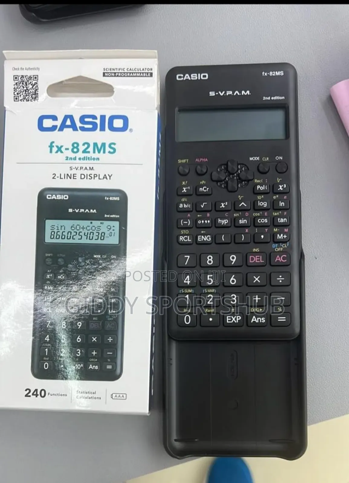 Casio Fx-82ms Calculator