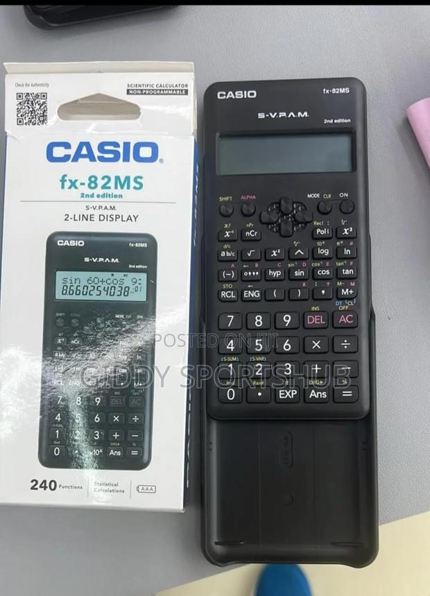 Casio Fx-82ms Calculator - thumbnail 2