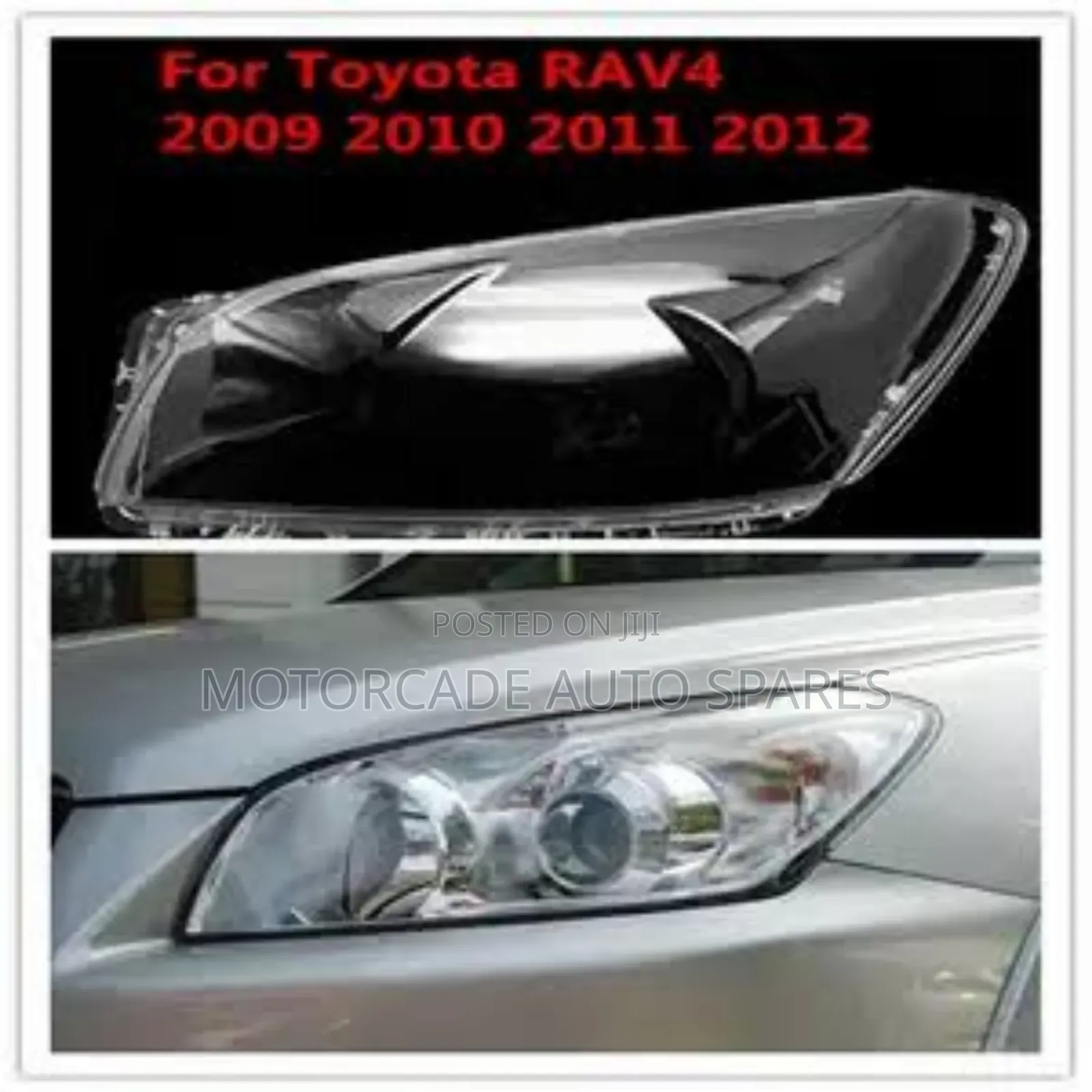 Toyota Vanguard/Rav4 2006/2008/2010/2012 Headlight Lens