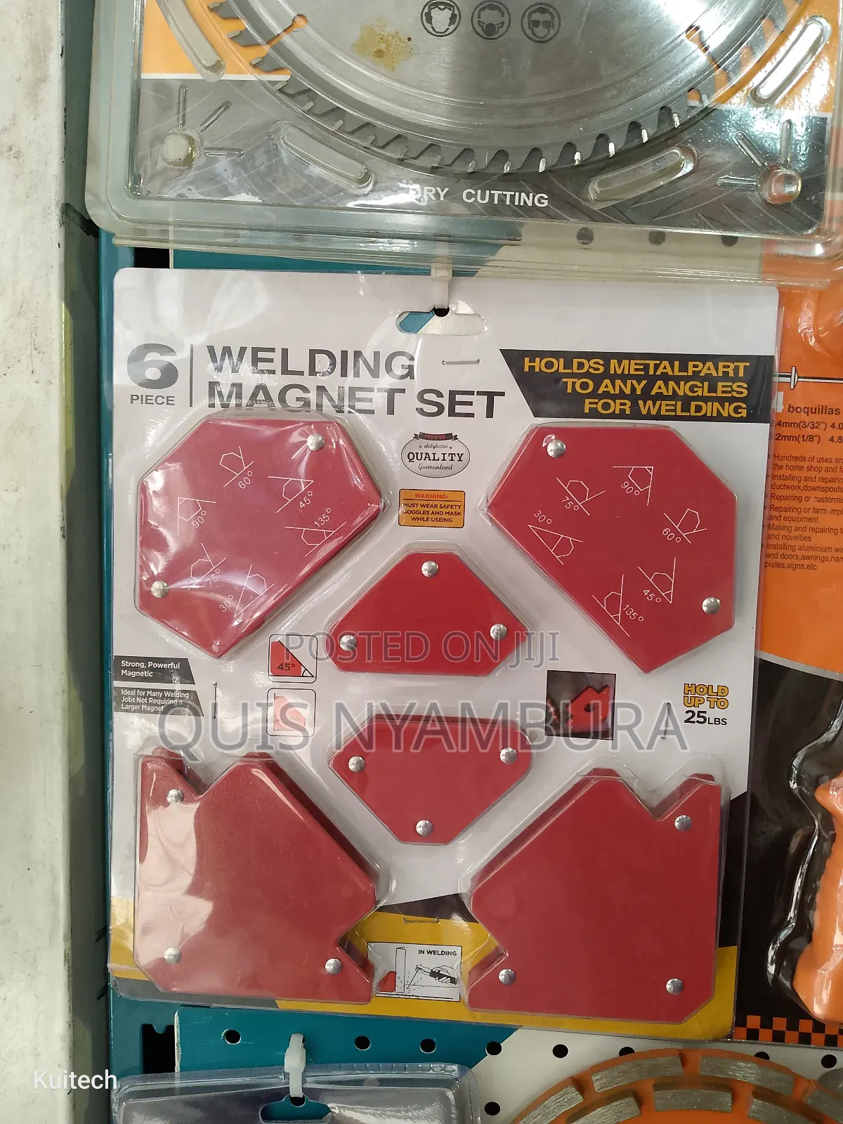 Welding Magnet Set 6pcs