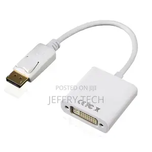 15cm Displayport to DVI Cable Adapter (Male to Female)