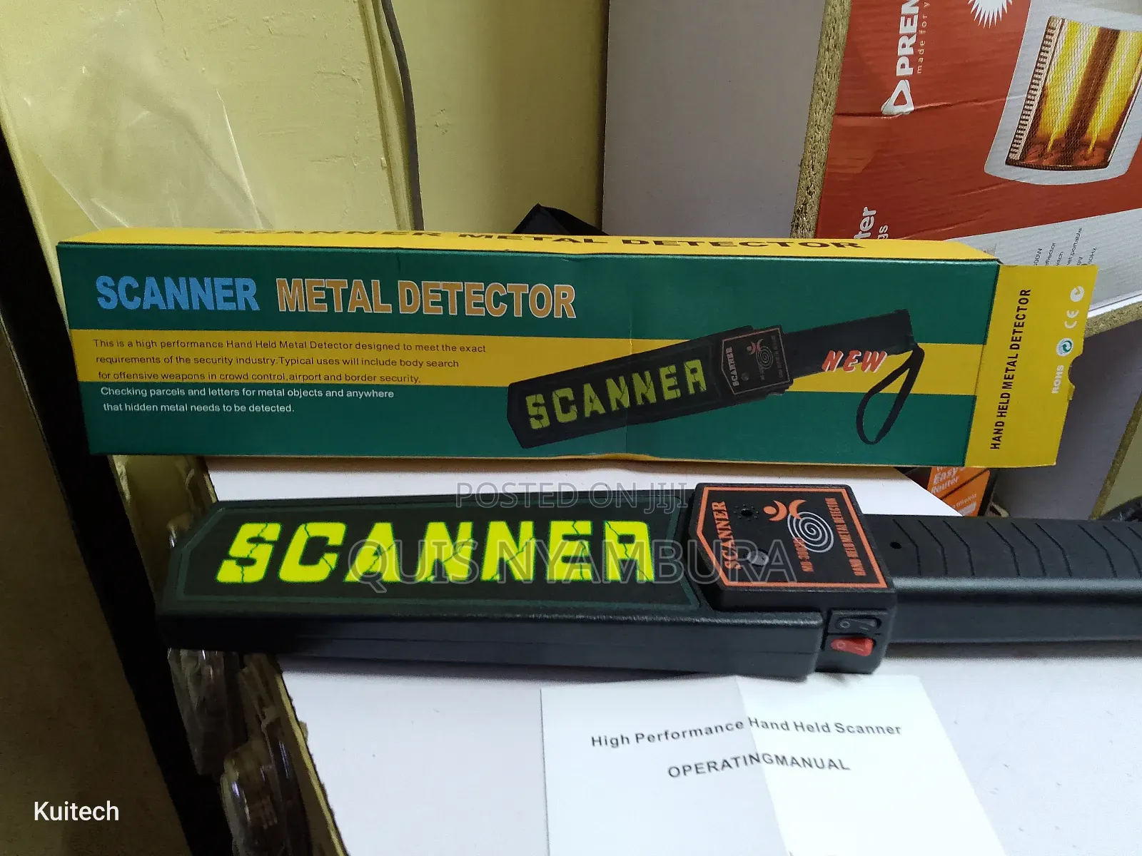 Security Scanner, Metal Detector Scanner