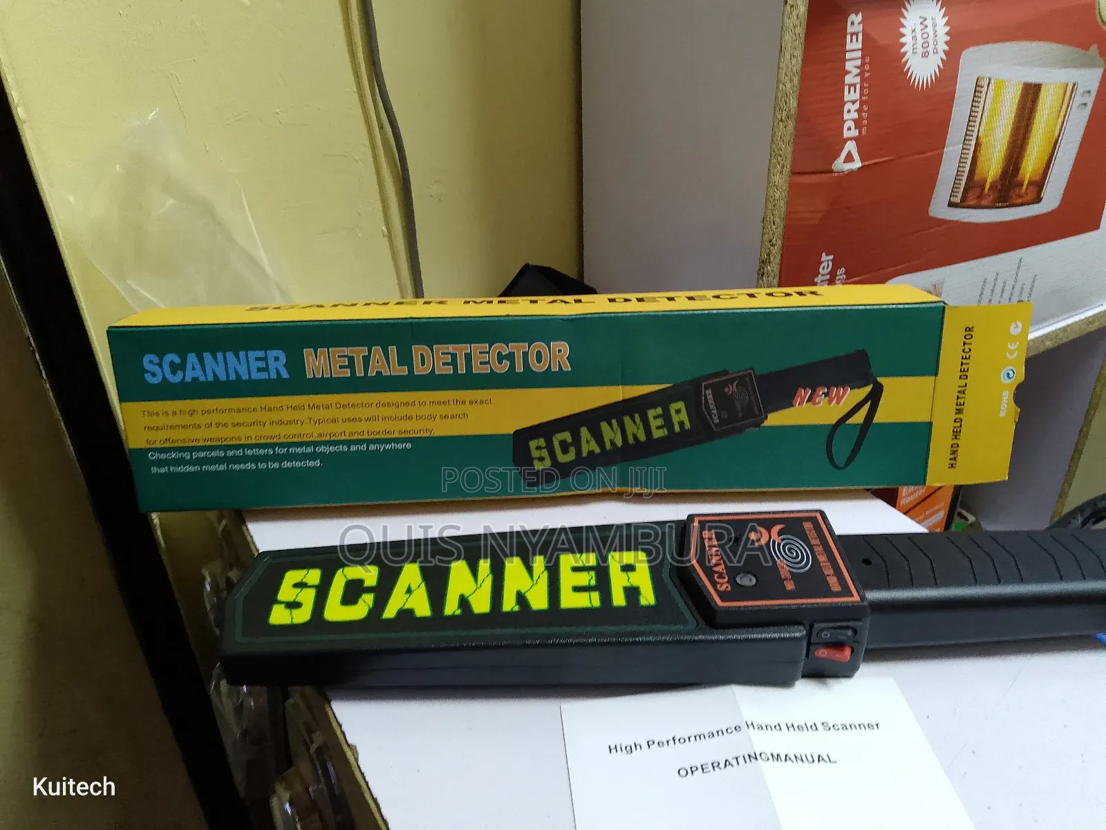 Scanner Metal Detector
