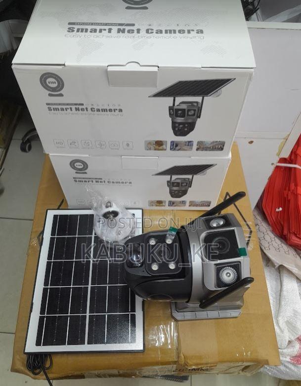 Duo Lens Solar Sim Card CCTV Light Solar Powered 4g GSM/ PTZ