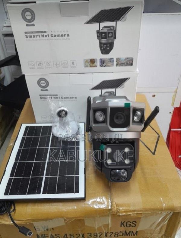 V380pro Surveillance Dual Lens Screen 4g Simcard PTZ Camera - main view