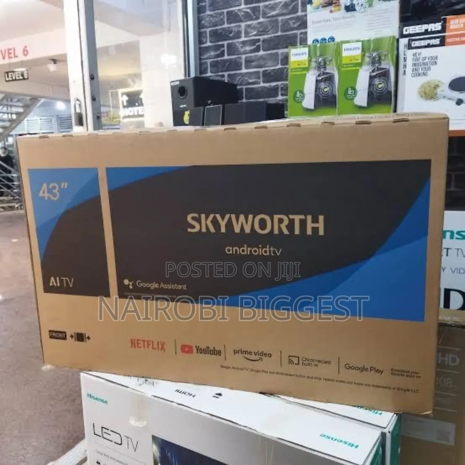 Skyworth 43" Frameless Best Fhd Television