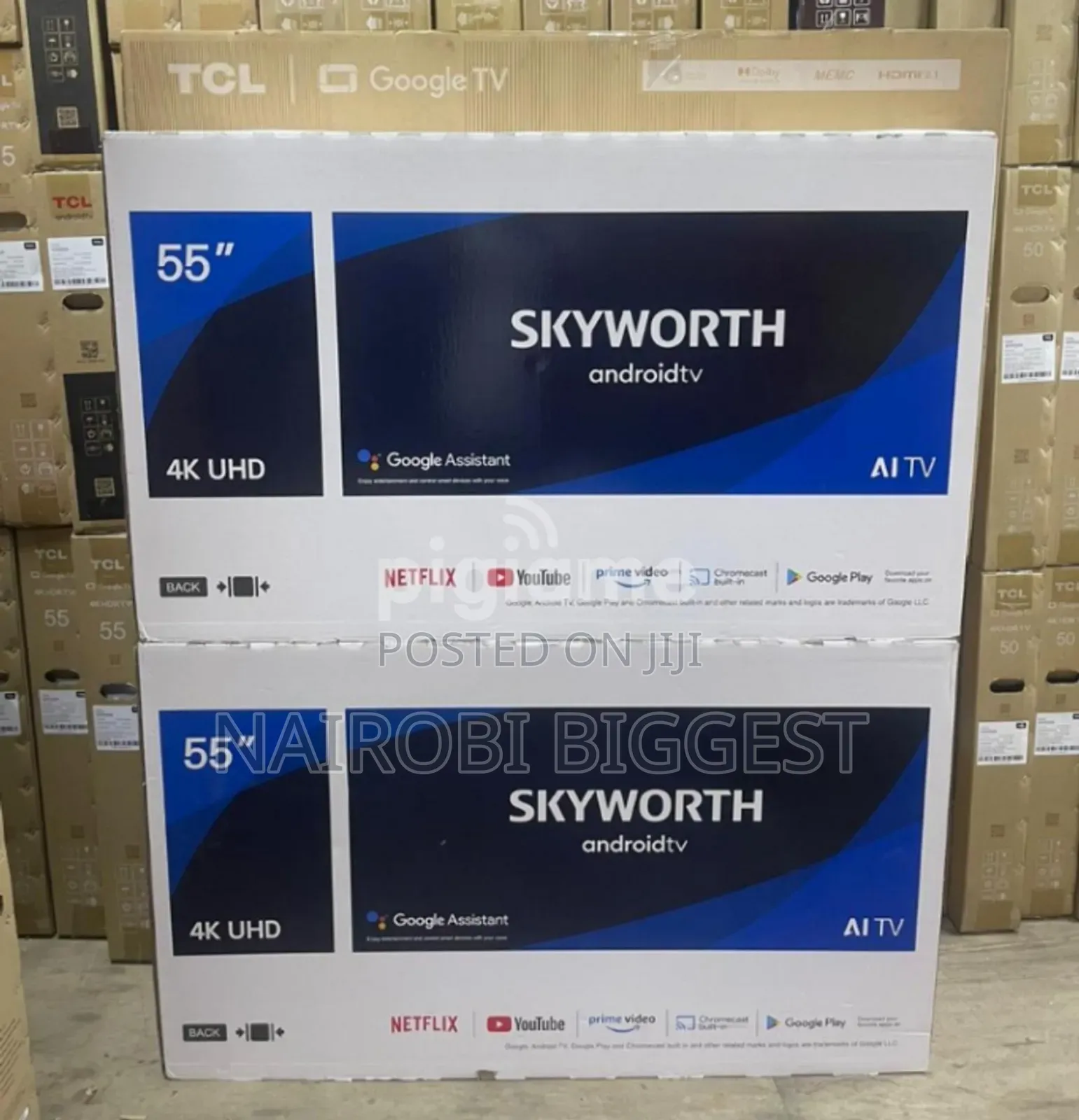 Skyworth 55" Android Frameless Television