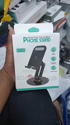 Phone Stand With 360° Rotation