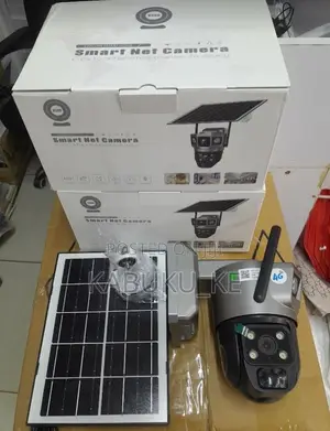 V380 Dual Lens 4g Sim Card Camera Solar Powered Outdoor 2mp