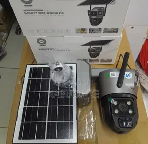 V380 4g PTZ Solar Camera Sim Card Enabled Dual Lens Camera