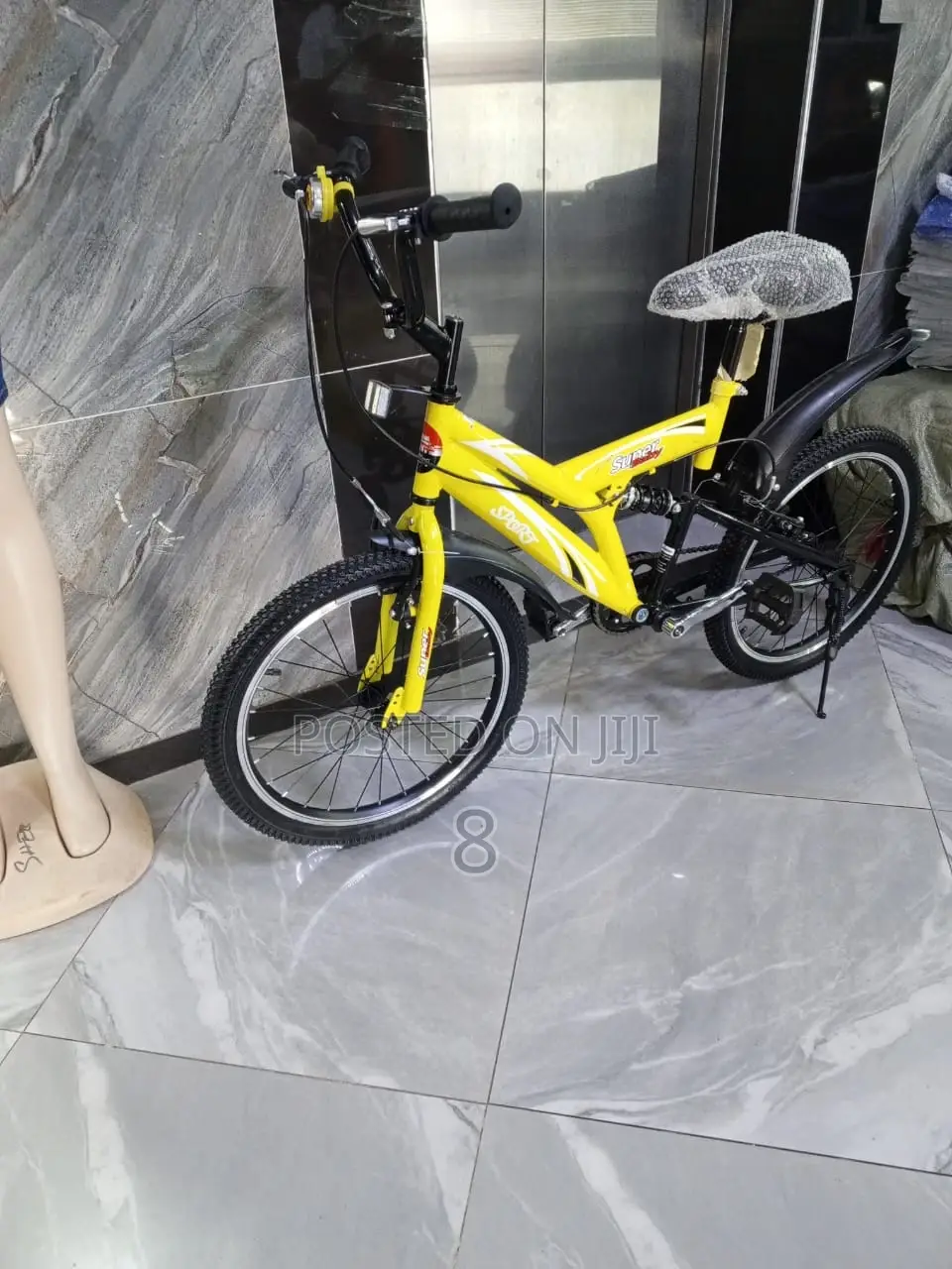 Size 20” Bicycle With Shock Absorption – Smooth and Comforta