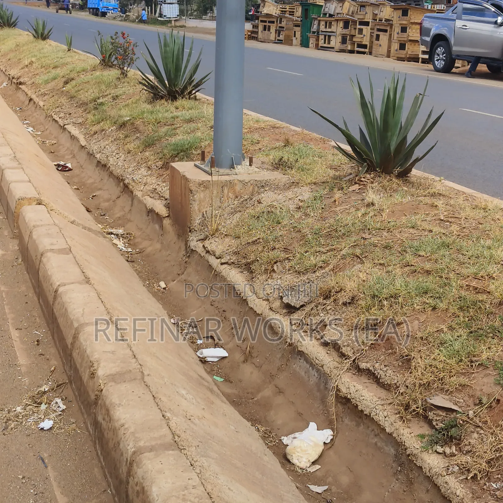 Street Light Poles Made in Nairobi
