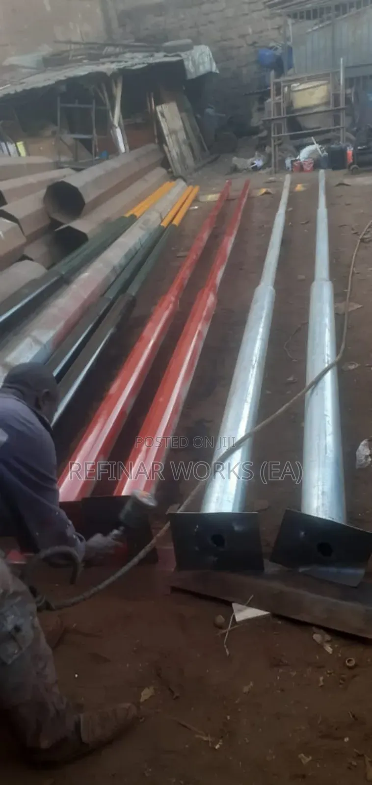 Street Light Poles Made in Nairobi